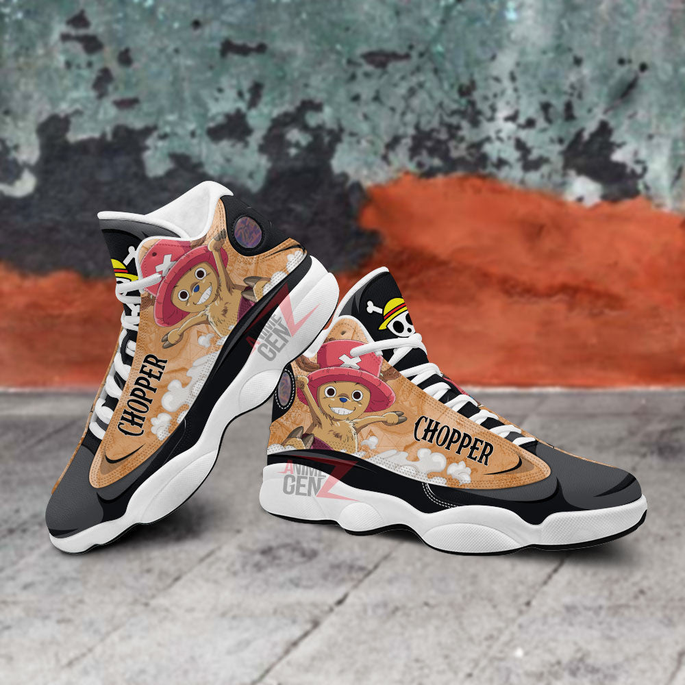 One Piece Tony Chopper Air Jordan 13 Sneakers Custom Anime Shoes