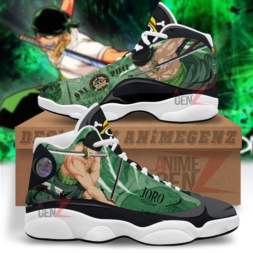 One Piece Joro Air Jordan 13 Sneakers Custom Anime Shoes
