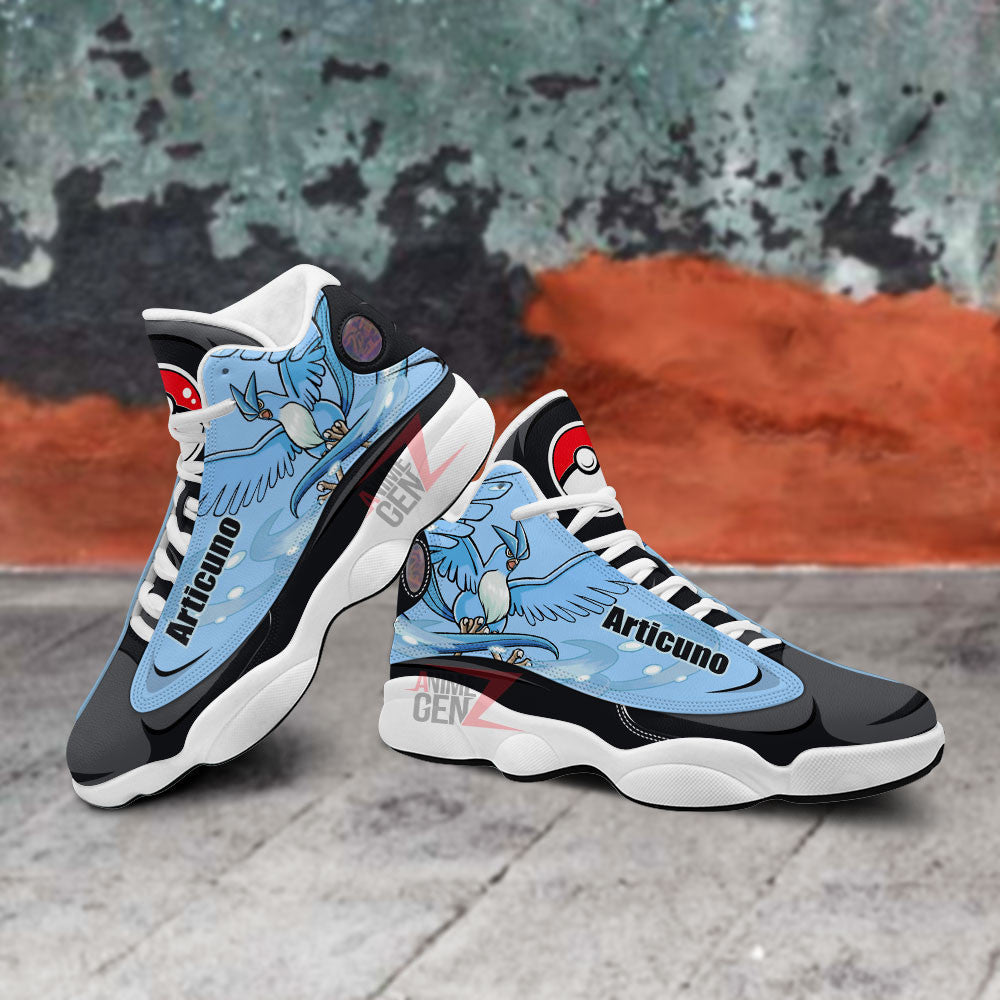 Pokemon Articuno Air Jordan 13 Sneakers Custom Anime Shoes
