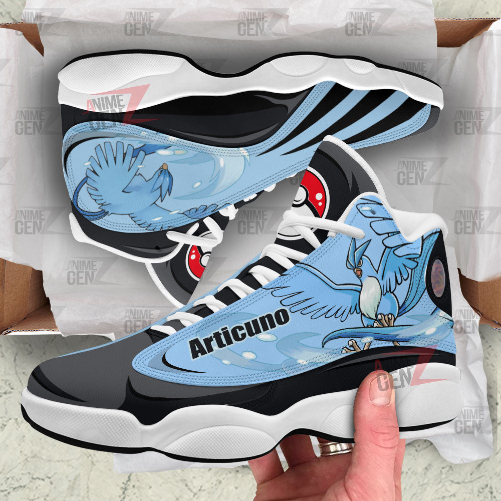 Pokemon Articuno Air Jordan 13 Sneakers Custom Anime Shoes