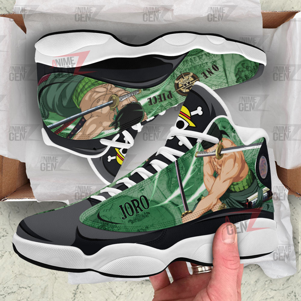 One Piece Joro Air Jordan 13 Sneakers Custom Anime Shoes
