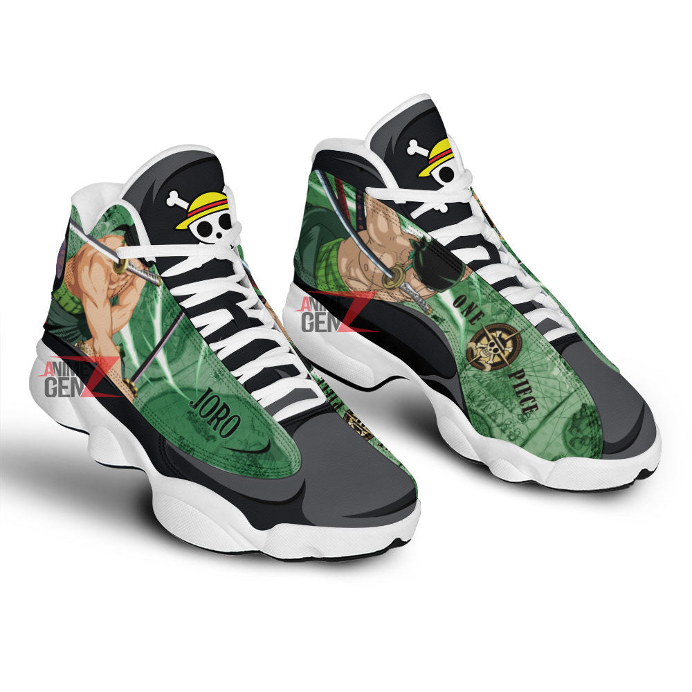 One Piece Joro Air Jordan 13 Sneakers Custom Anime Shoes