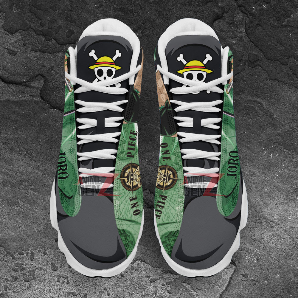 One Piece Joro Air Jordan 13 Sneakers Custom Anime Shoes