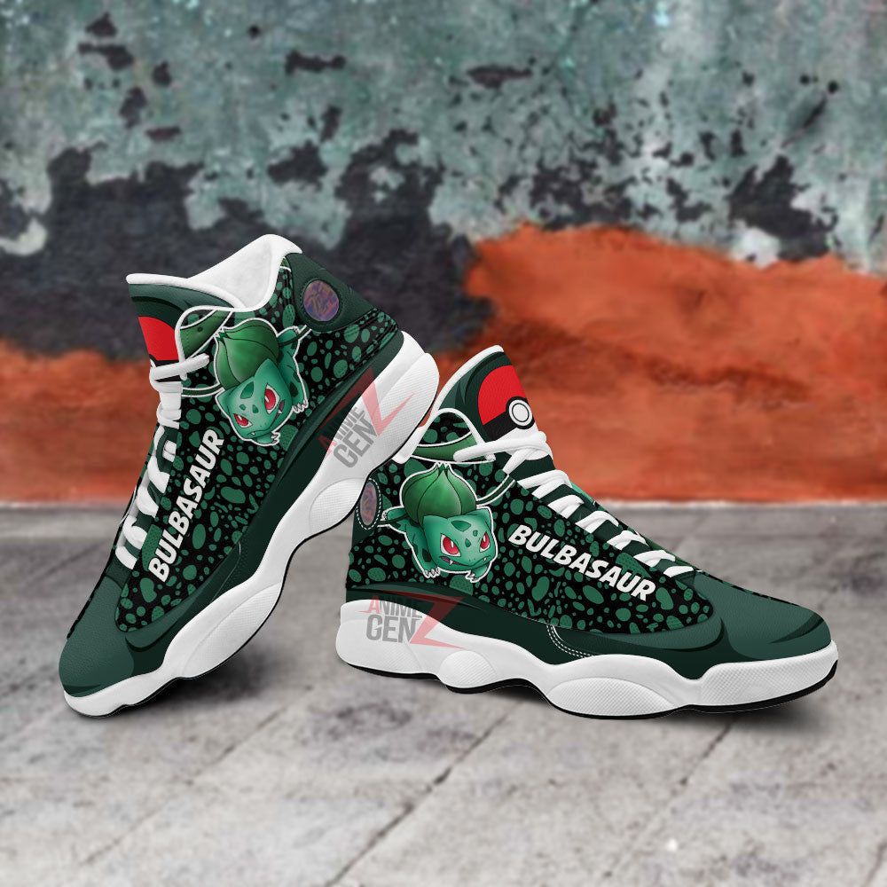 Pokemon Bulbasaur Air Jordan 13 Sneakers Custom Anime Shoes