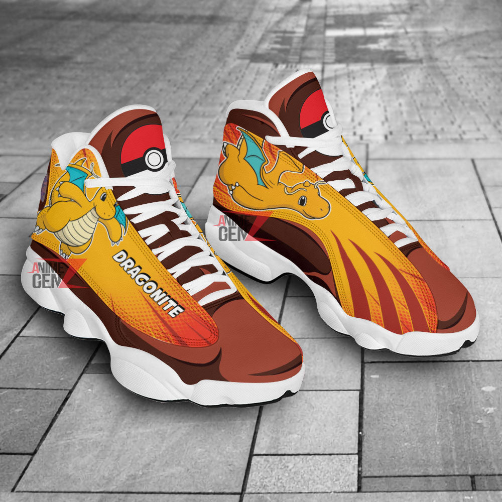 Pokemon Dragonite Air Jordan 13 Sneakers Custom Anime Shoes