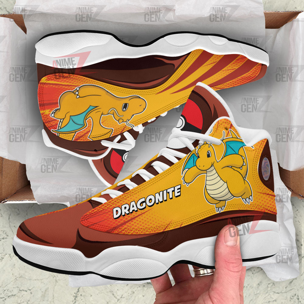Pokemon Dragonite Air Jordan 13 Sneakers Custom Anime Shoes