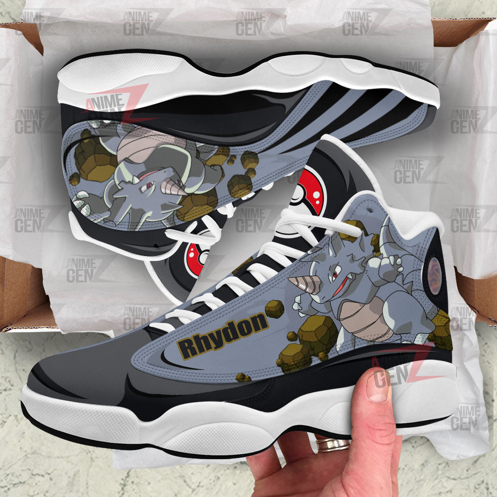 Pokemon Rhydon Air Jordan 13 Sneakers Custom Anime Shoes