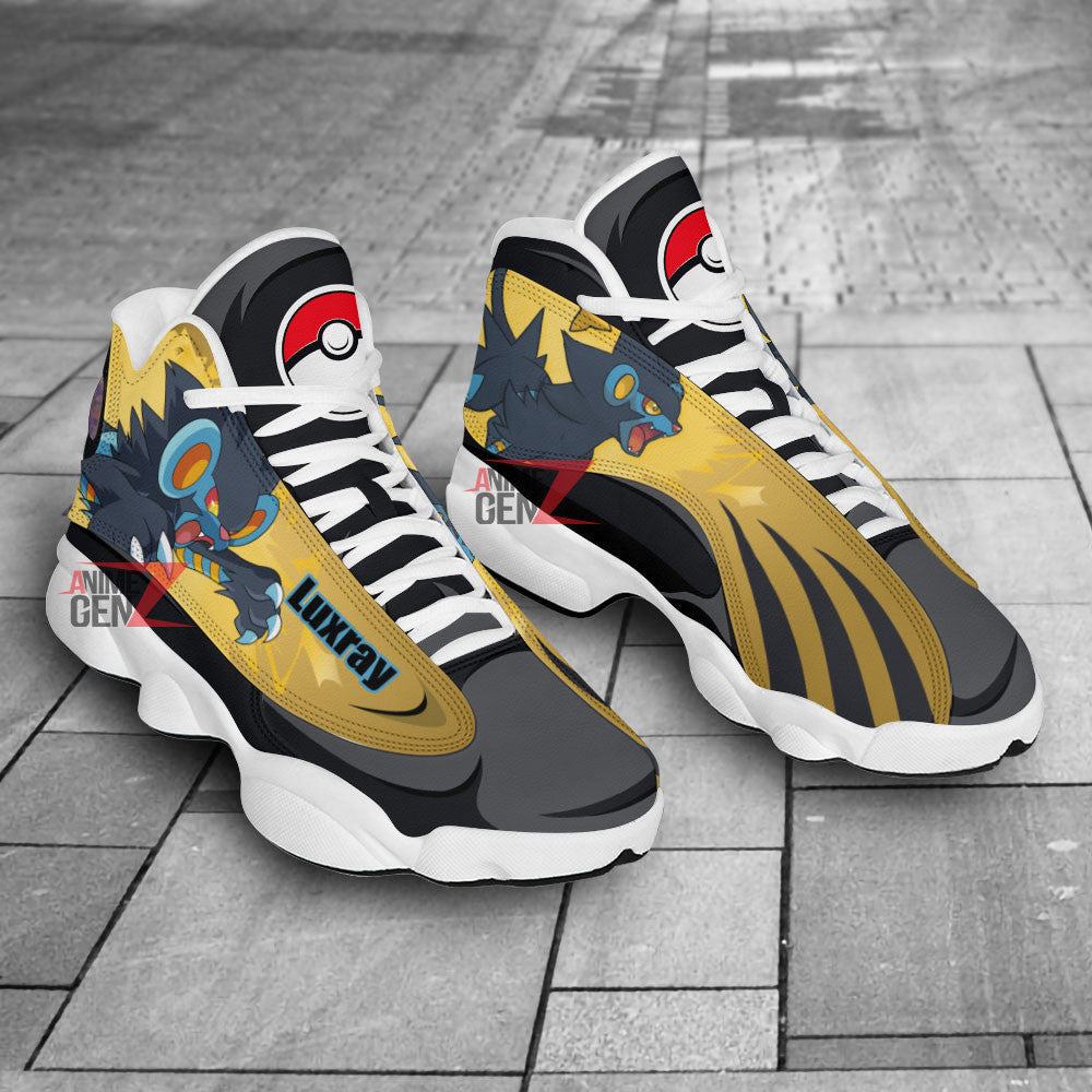 Pokemon Luxray Air Jordan 13 Sneakers Custom Anime Shoes