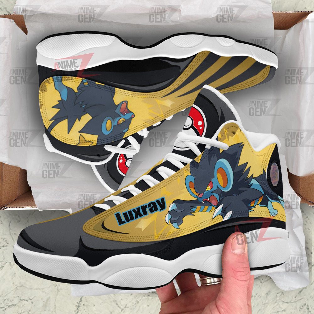 Pokemon Luxray Air Jordan 13 Sneakers Custom Anime Shoes