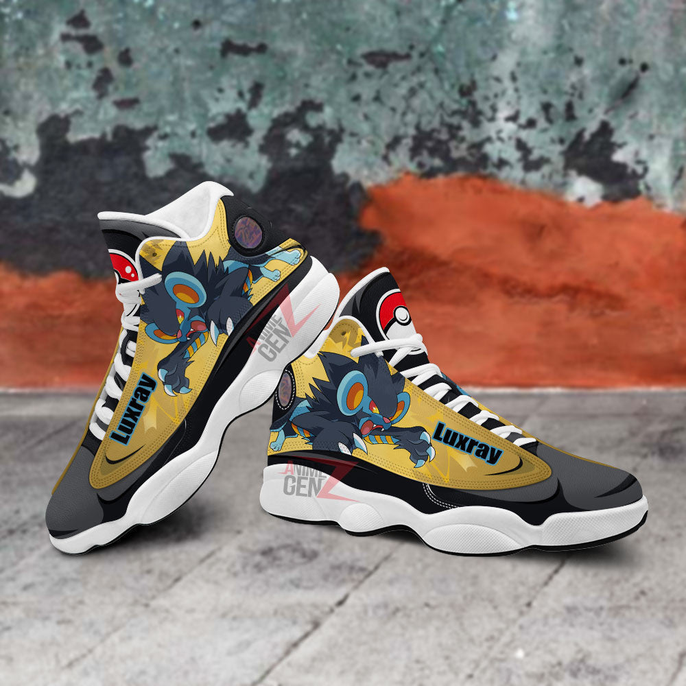 Pokemon Luxray Air Jordan 13 Sneakers Custom Anime Shoes