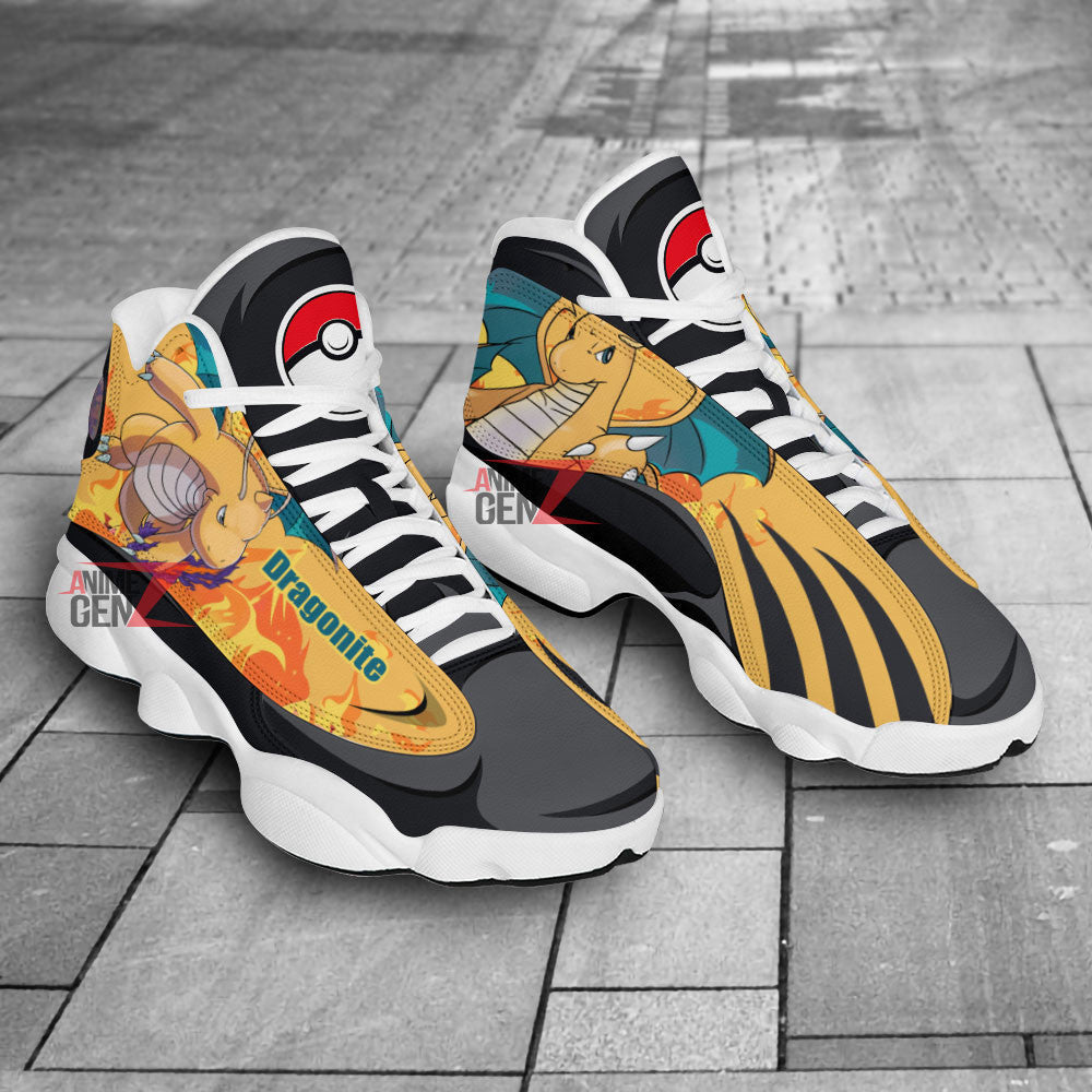 Pokemon Dragonite Air Jordan 13 Sneakers Custom Anime Shoes