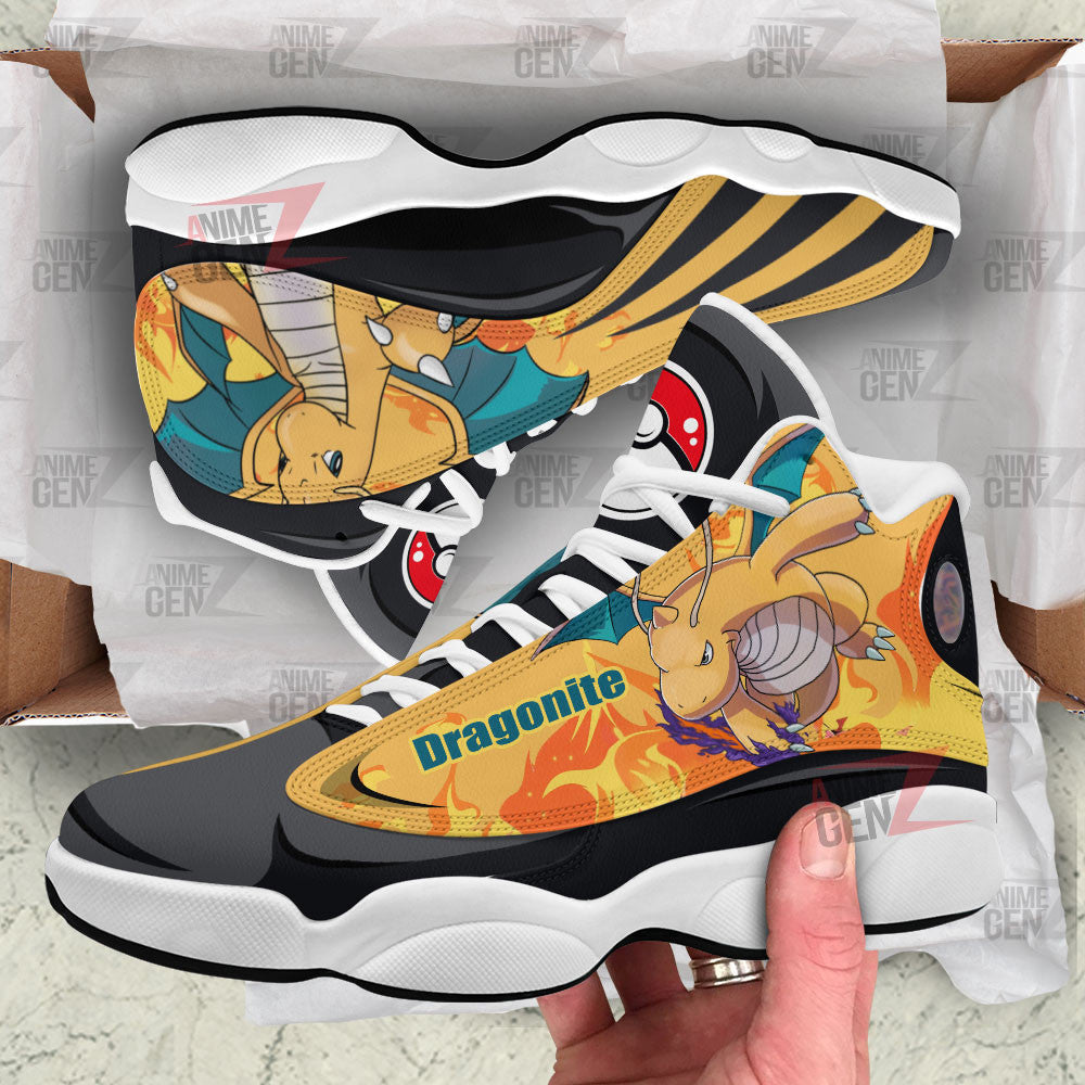 Pokemon Dragonite Air Jordan 13 Sneakers Custom Anime Shoes