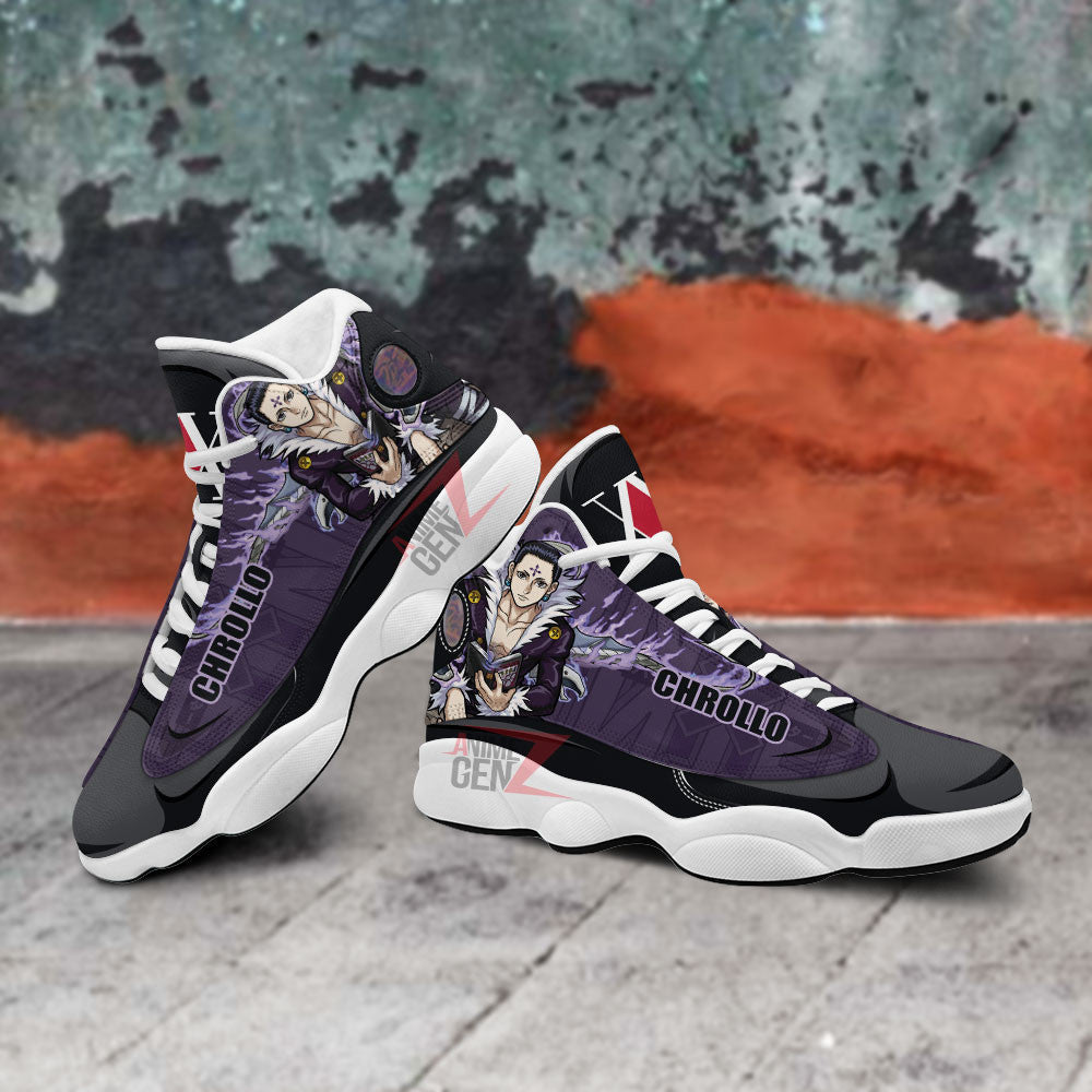 Hunter x Hunter Air Jordan 13 Sneakers Custom Chrollo Lucilfer Anime Shoes