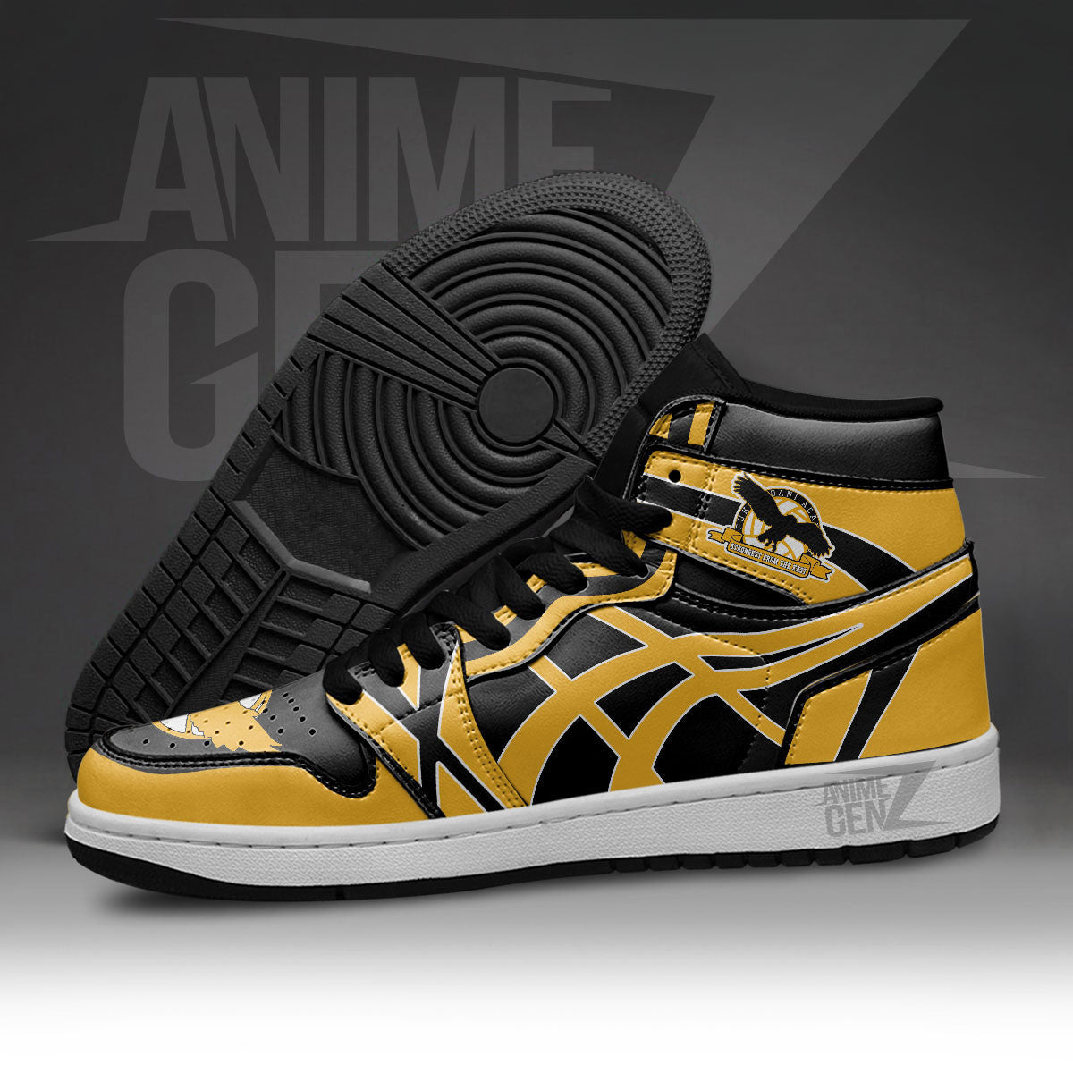Haikyuu Fukurodani Team JD Sneakers Custom Anime Shoes