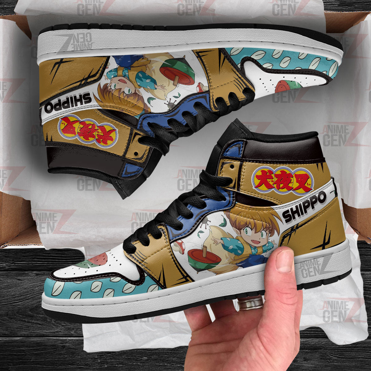 Inuyasha Shippo JD Sneakers Inuyasha Custom Anime Shoes