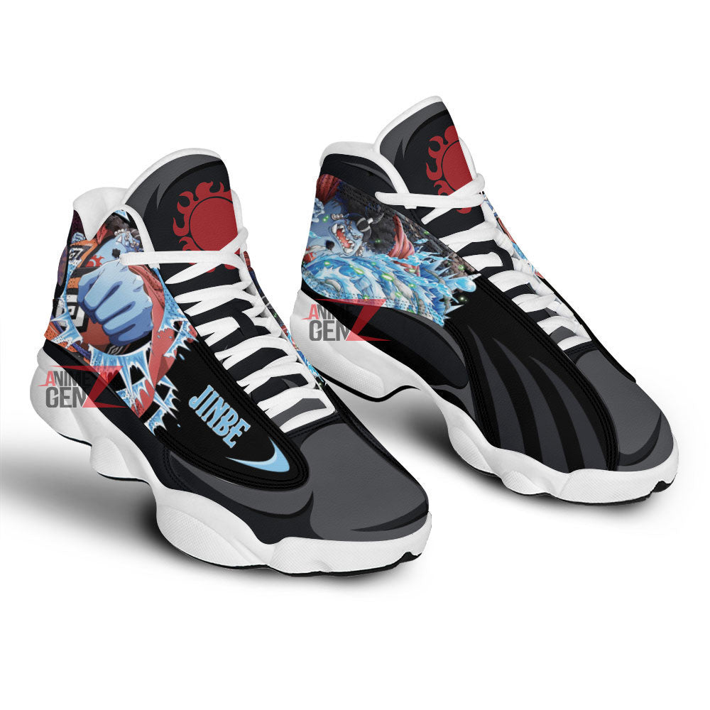 One Piece Jinbe Air Jordan 13 Sneakers Custom Anime Shoes