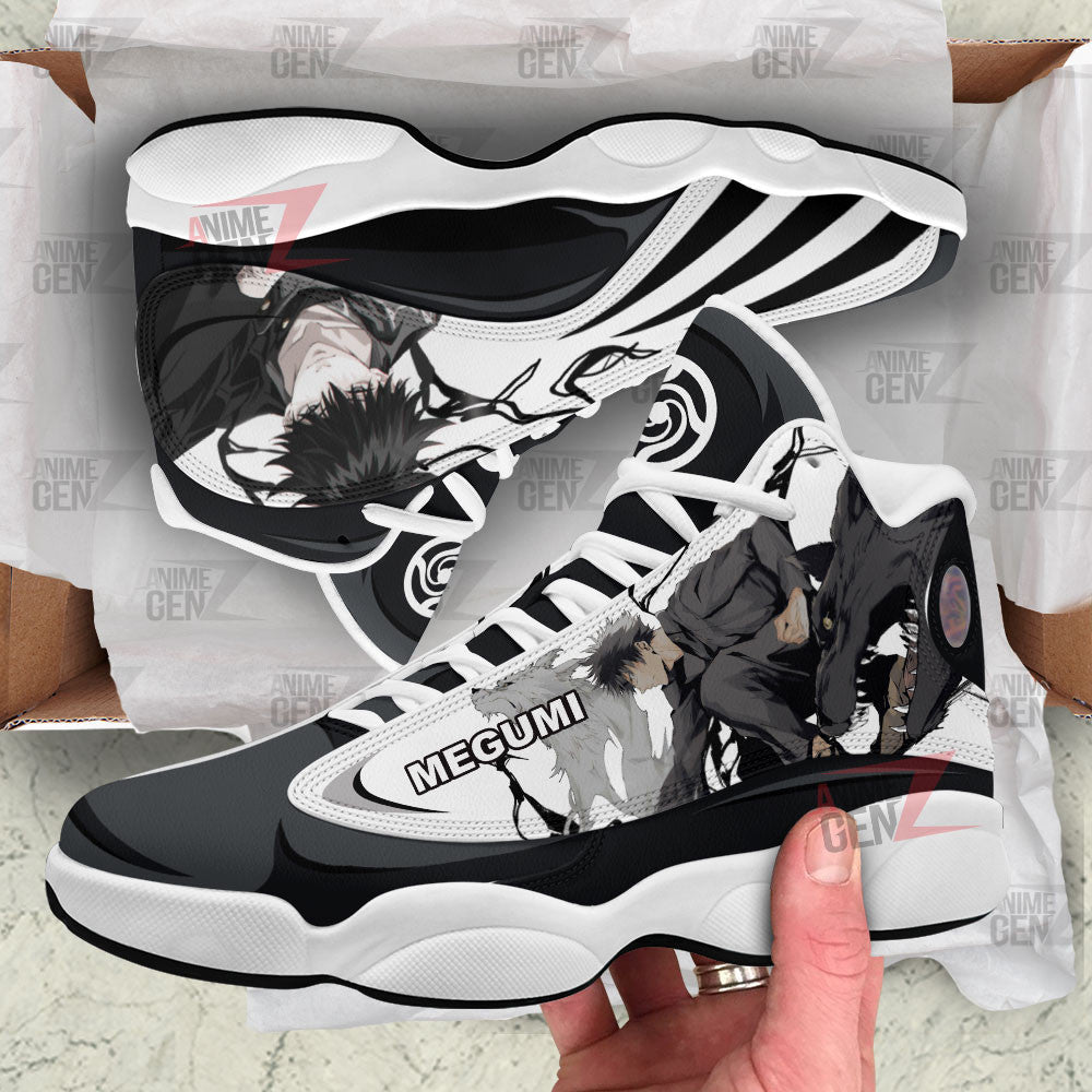 Jujutsu Kaisen Megumia Air Jordan 13 Custom Anime Shoes