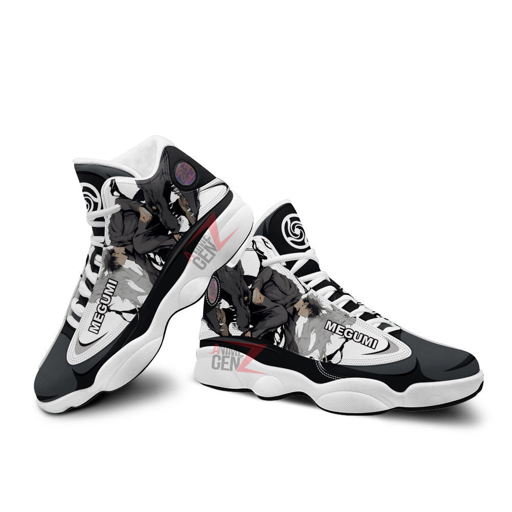 Jujutsu Kaisen Megumia Air Jordan 13 Custom Anime Shoes