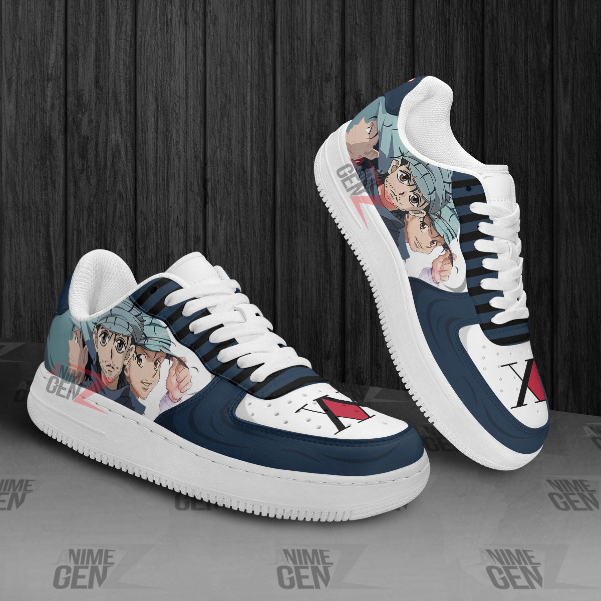 Hunter x Hunter Ging Freecss Air Sneakers Custom Anime Shoes