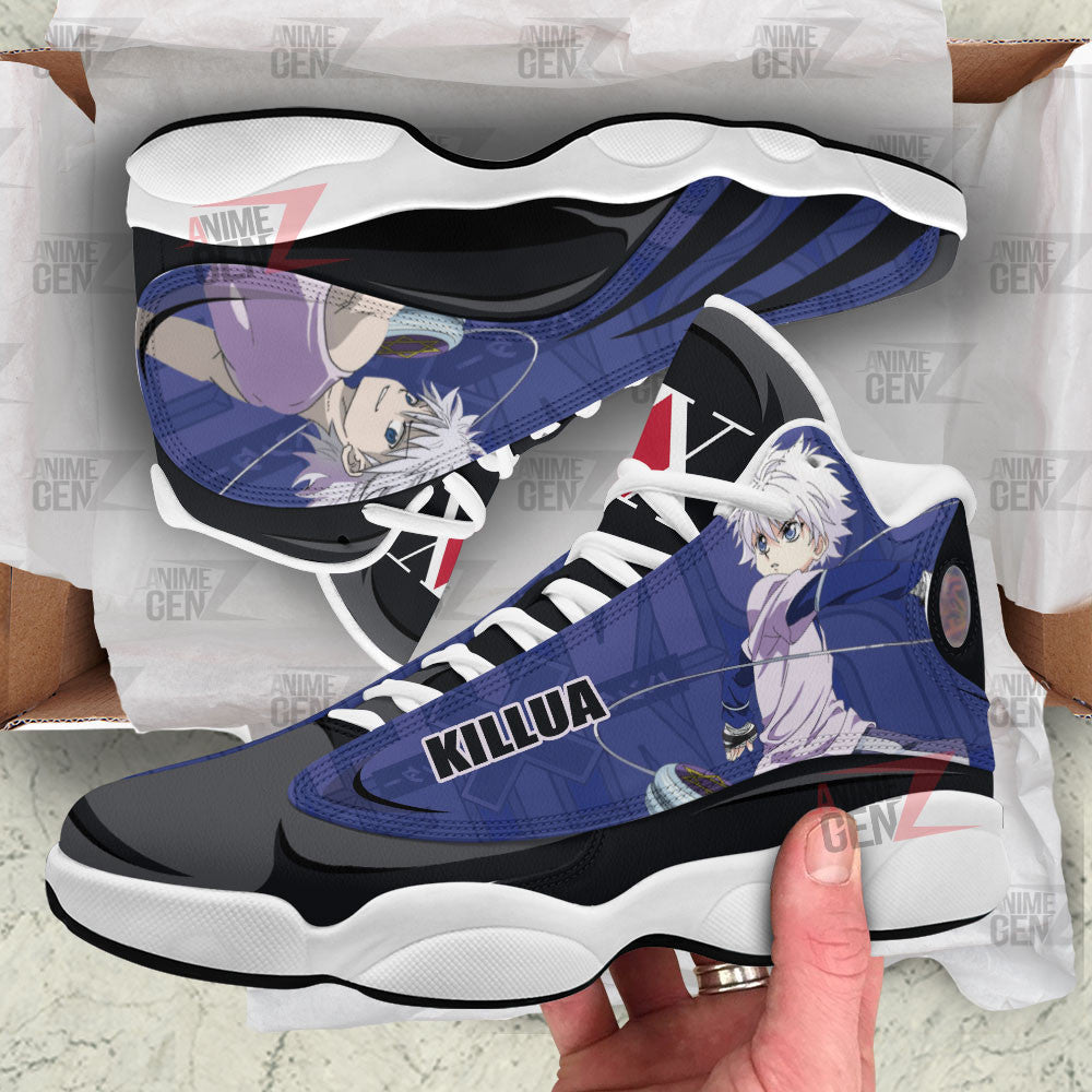 Hunter x Hunter Air Jordan 13 Sneakers Custom Zoldyck Killua Anime Shoes