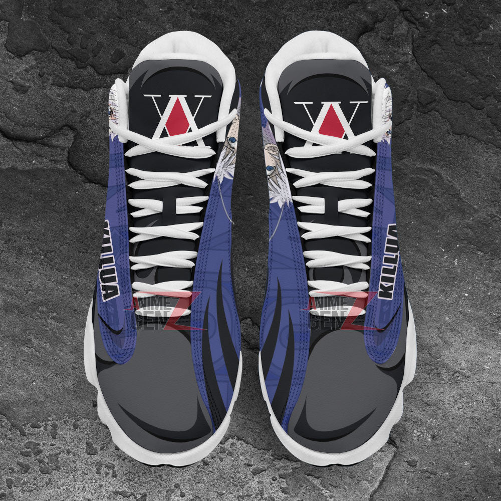 Hunter x Hunter Air Jordan 13 Sneakers Custom Zoldyck Killua Anime Shoes