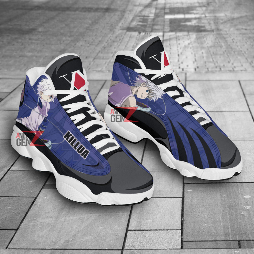 Hunter x Hunter Air Jordan 13 Sneakers Custom Zoldyck Killua Anime Shoes