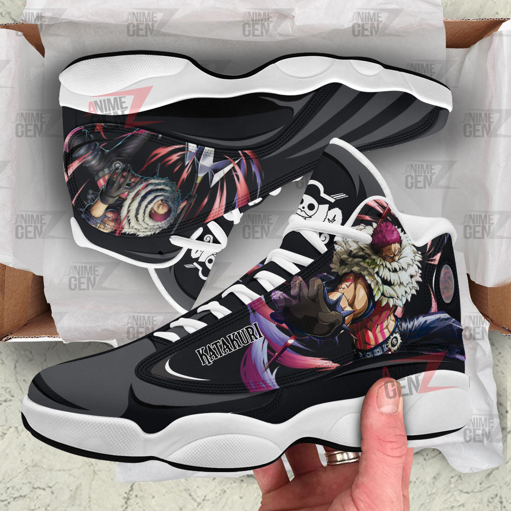 One Piece Charlotte Katakuri Air Jordan 13 Sneakers Custom Anime Shoes