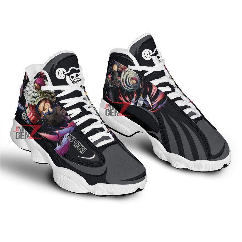 One Piece Charlotte Katakuri Air Jordan 13 Sneakers Custom Anime Shoes
