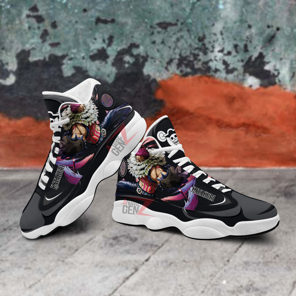 One Piece Charlotte Katakuri Air Jordan 13 Sneakers Custom Anime Shoes