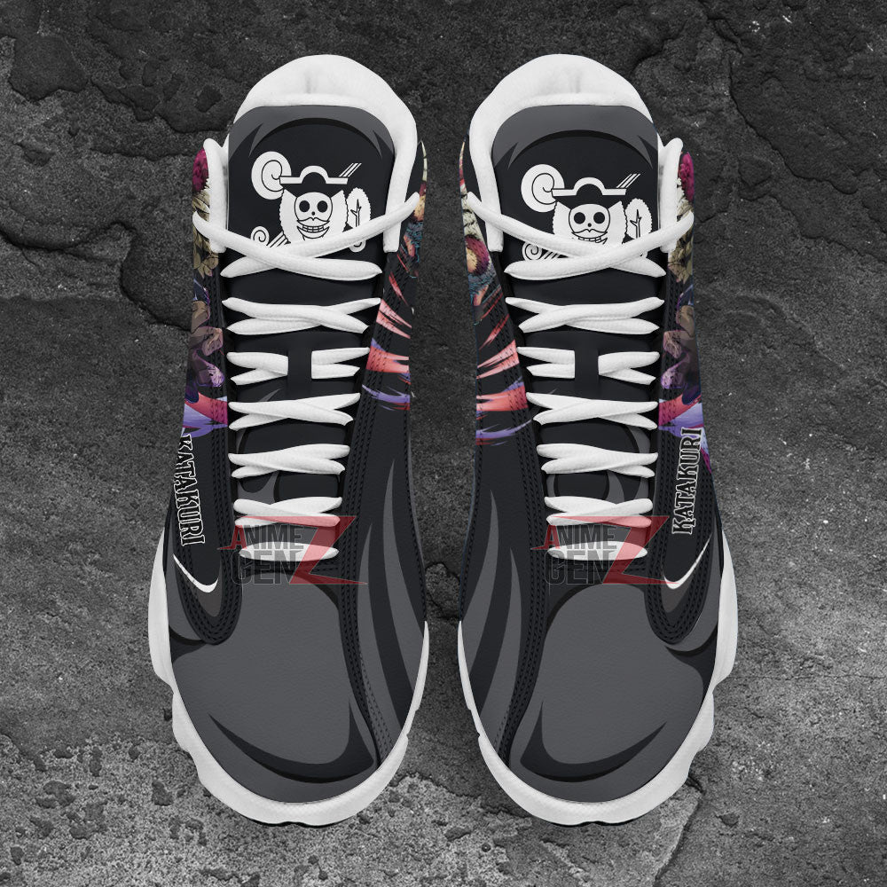 One Piece Charlotte Katakuri Air Jordan 13 Sneakers Custom Anime Shoes