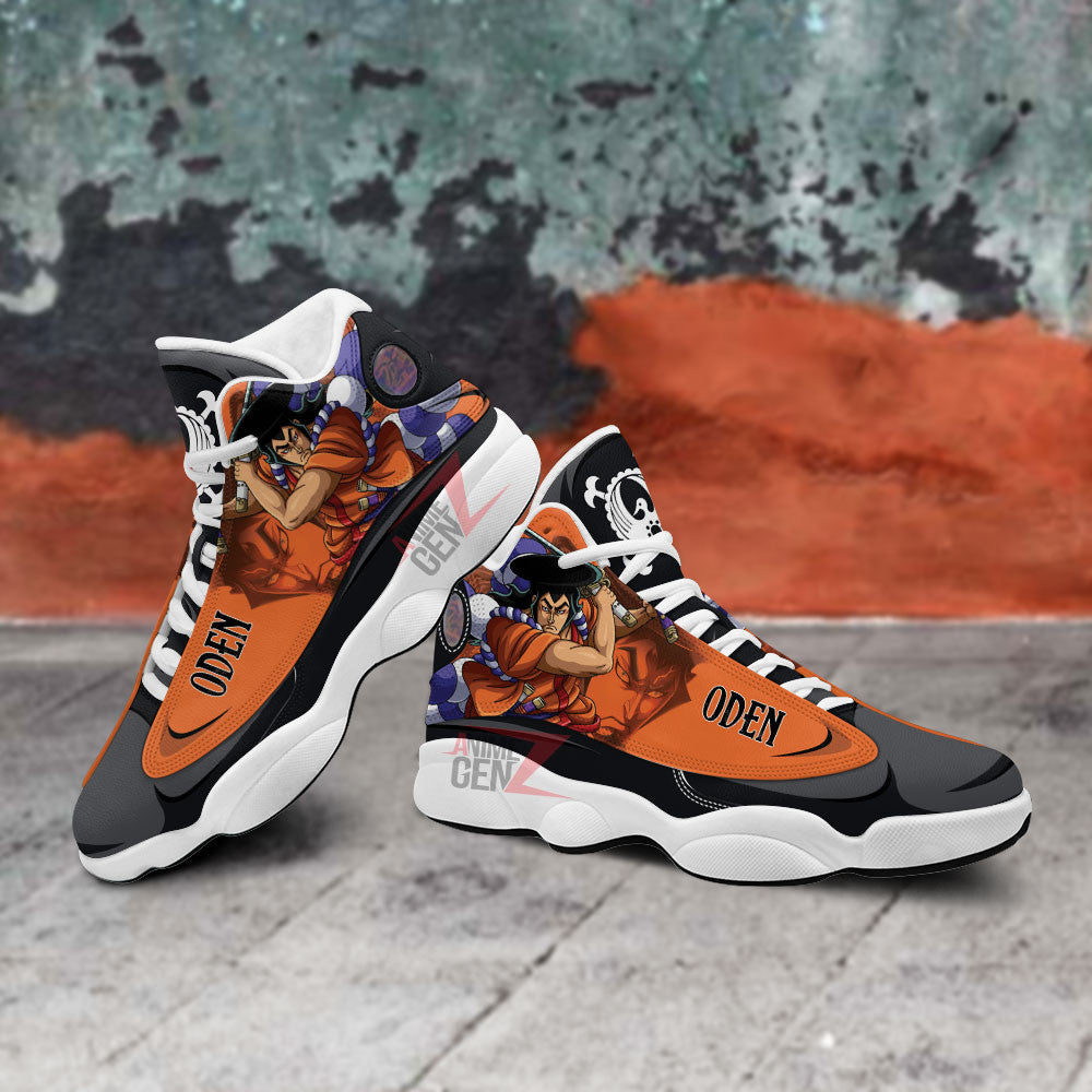 One Piece Kozuki Oden Air Jordan 13 Sneakers Custom Anime Shoes