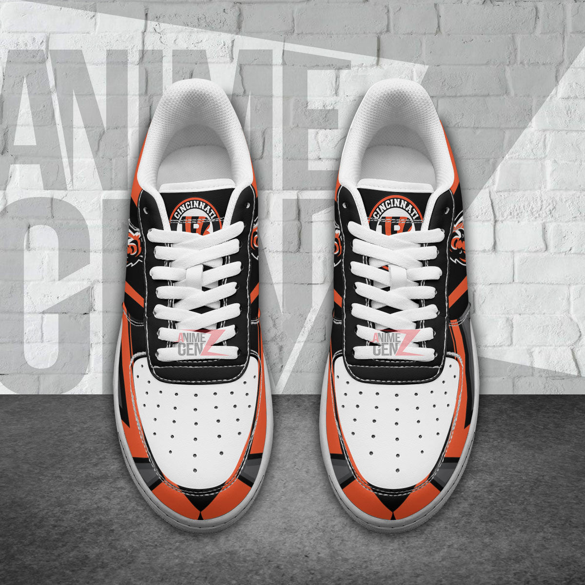 Cincinnati Bengals Air Sneakers NFL Custom Sports Shoes