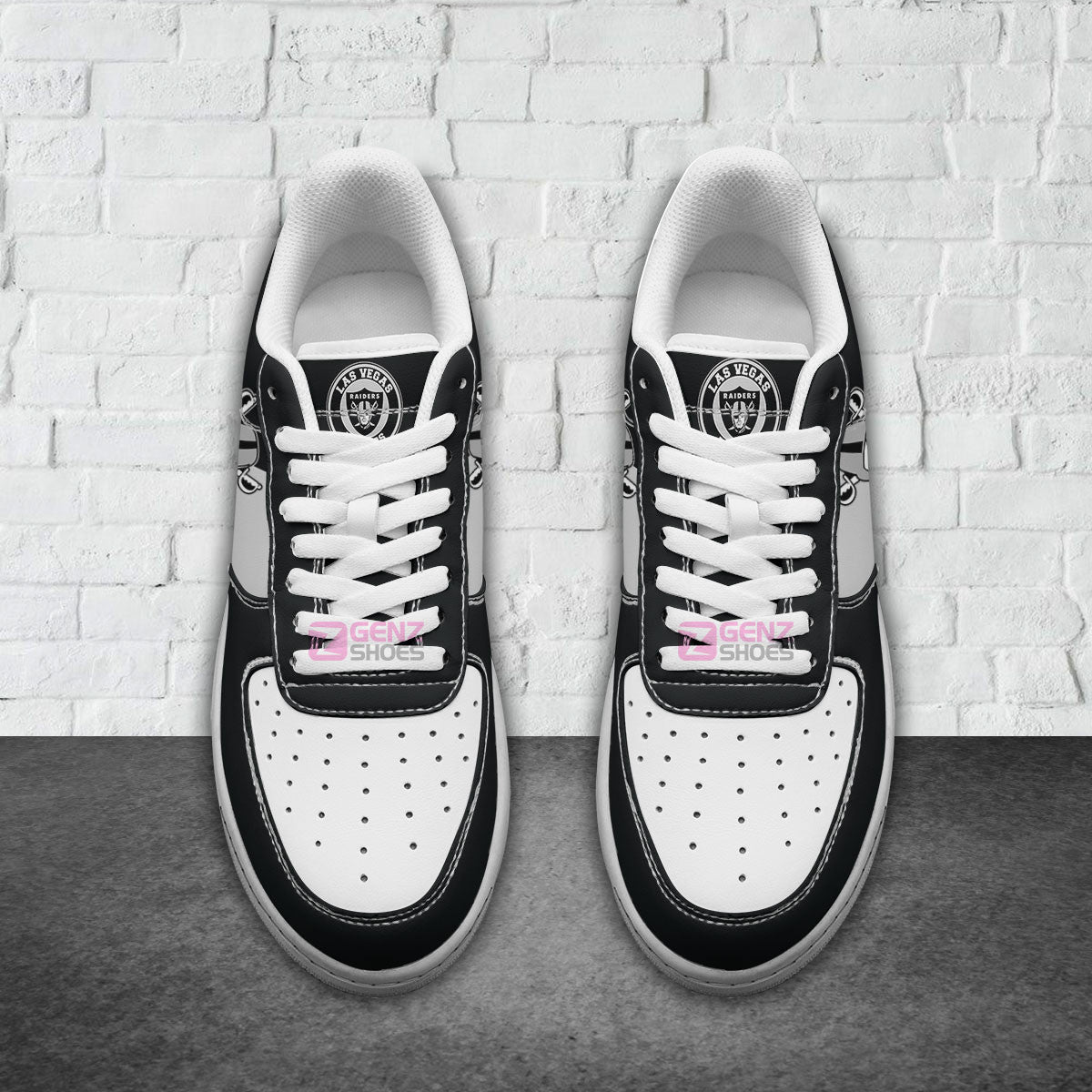 Las Vegas Raiders Air Sneakers NFL Custom Sports Shoes