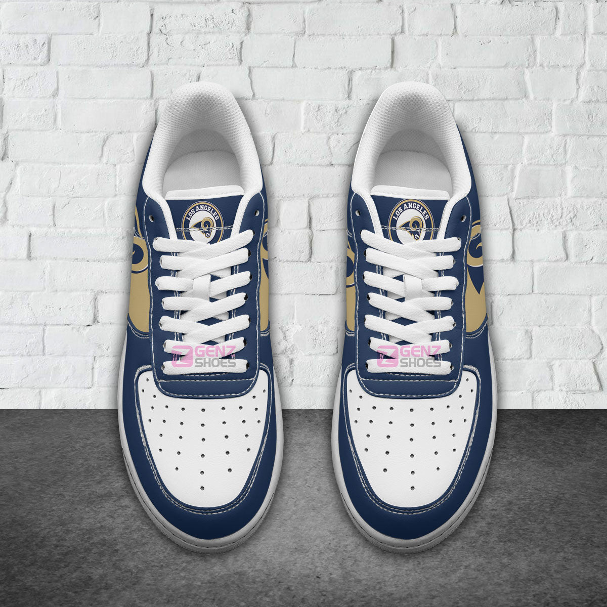 Los Angeles Rams Air Sneakers NFL Custom Sports Shoes