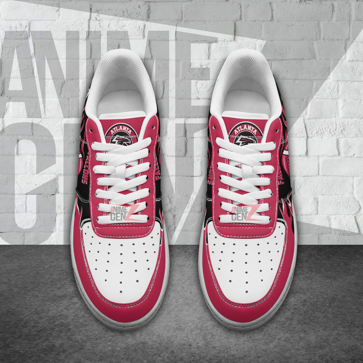 Atlanta Falcons Air Sneakers NFL Custom Sports Shoes