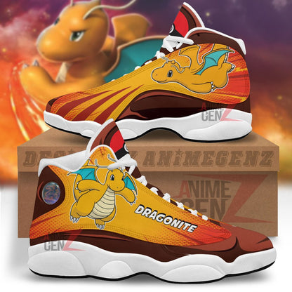 Pokemon Dragonite Air Jordan 13 Sneakers Custom Anime Shoes