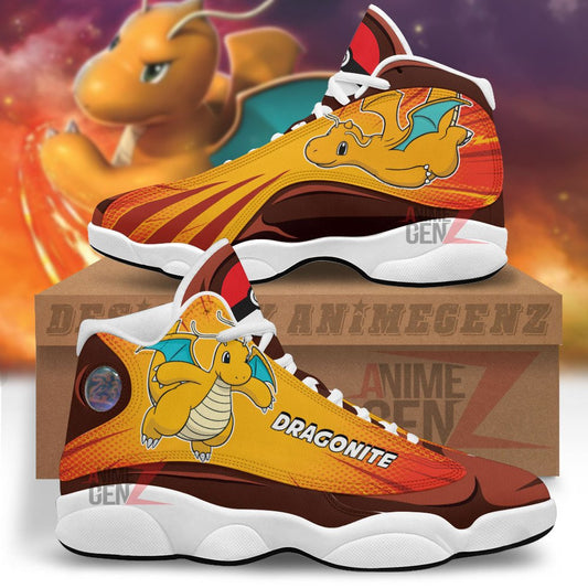 Pokemon Dragonite Air Jordan 13 Sneakers Custom Anime Shoes