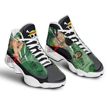 One Piece Joro Air Jordan 13 Sneakers Custom Anime Shoes
