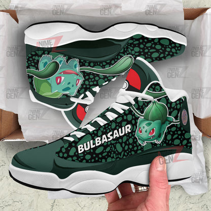Pokemon Bulbasaur Air Jordan 13 Sneakers Custom Anime Shoes