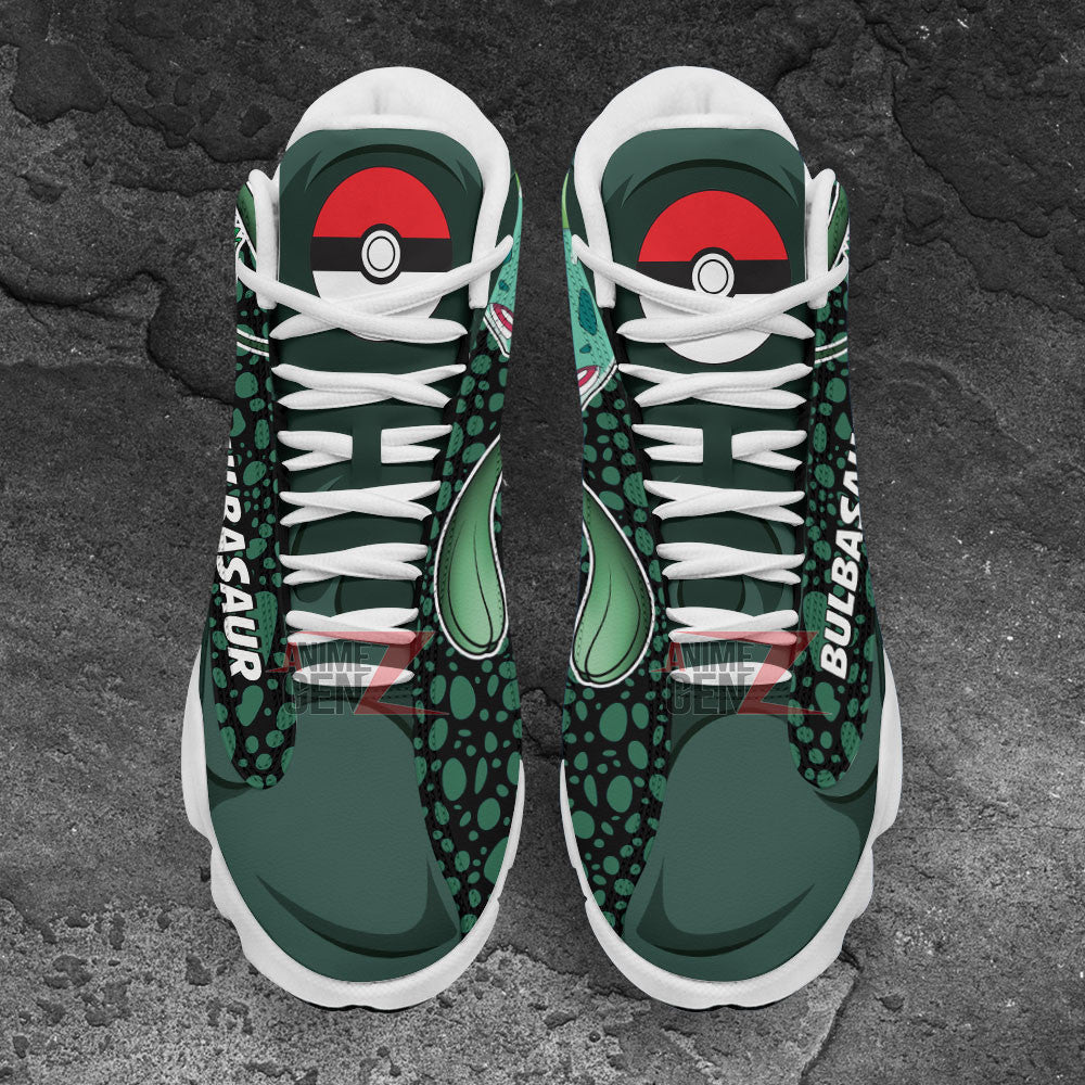 Pokemon Bulbasaur Air Jordan 13 Sneakers Custom Anime Shoes