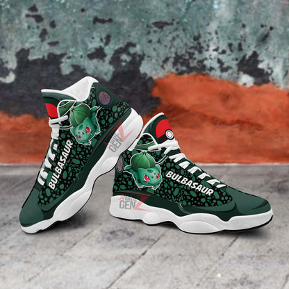 Pokemon Bulbasaur Air Jordan 13 Sneakers Custom Anime Shoes