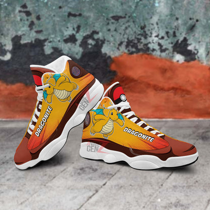 Pokemon Dragonite Air Jordan 13 Sneakers Custom Anime Shoes