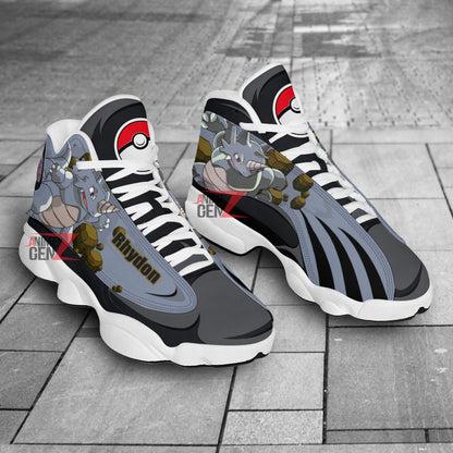 Pokemon Rhydon Air Jordan 13 Sneakers Custom Anime Shoes