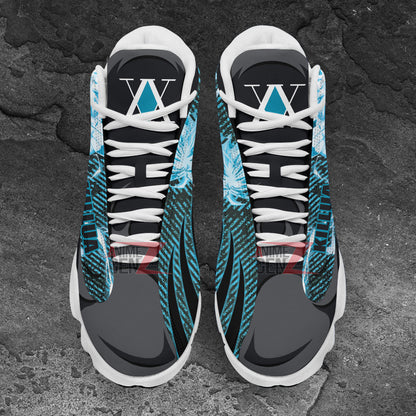 Hunter x Hunter Air Jordan 13 Sneakers Custom Anime Zoldyck Killua Shoes