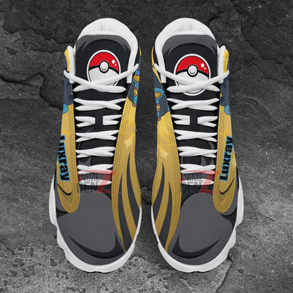 Pokemon Luxray Air Jordan 13 Sneakers Custom Anime Shoes