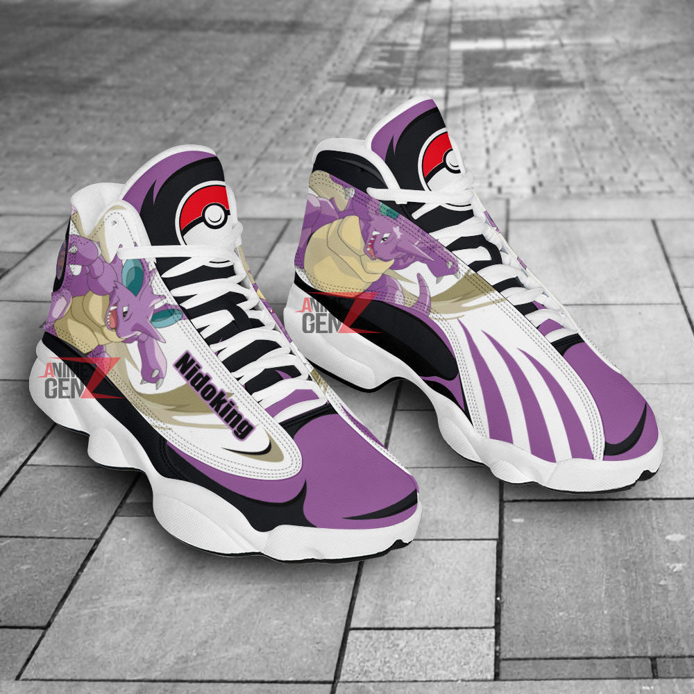 Pokemon Nidoking Air Jordan 13 Sneakers Custom Anime Shoes