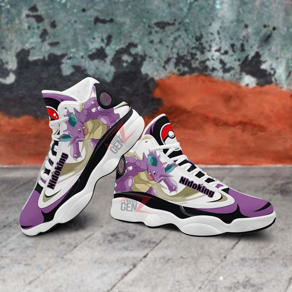 Pokemon Nidoking Air Jordan 13 Sneakers Custom Anime Shoes