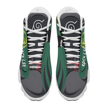 Naruto Rock Lee Air Jordan 13 Sneakers Custom Anime Shoes