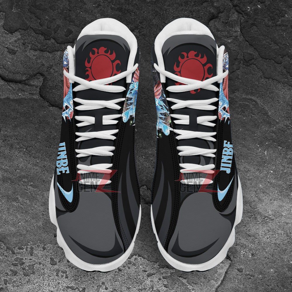 One Piece Jinbe Air Jordan 13 Sneakers Custom Anime Shoes