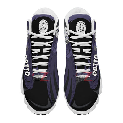 Naruto Uchiha Obito Air Jordan 13 Sneakers Custom Anime Shoes